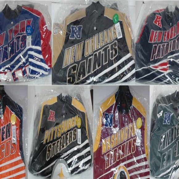 G-III Sports Men's NFL Linebacker Twill Jackets - Picture 2 of 6